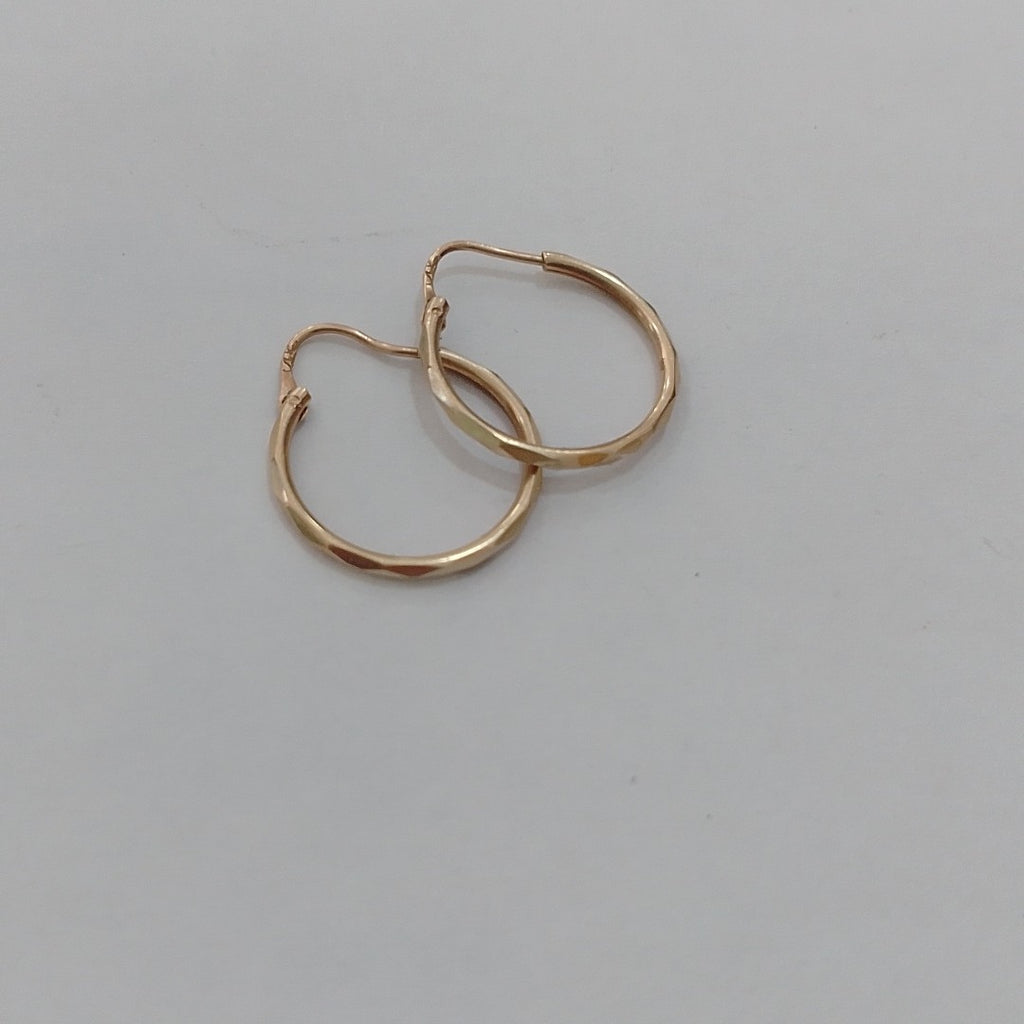 ARRACADAS PAR ORO 14 K 1 GRMS (SEMINUEVO)