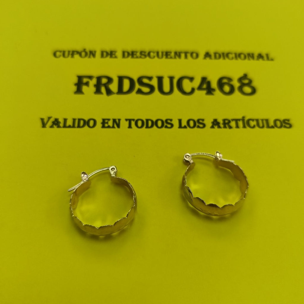 ARRACADAS PAR ORO COMBINADO 8 K 2,70 GRMS (SEMINUEVO)