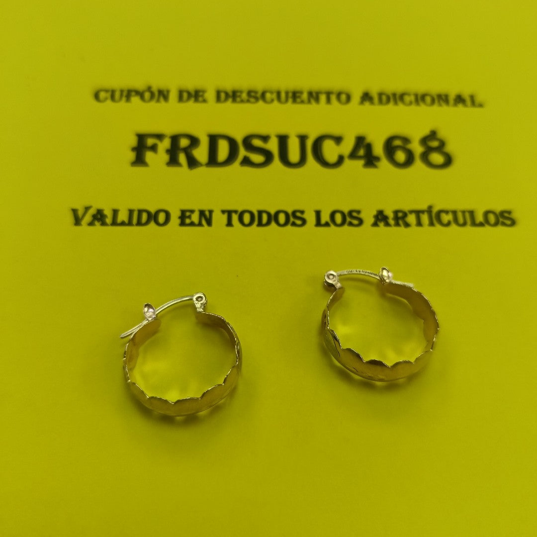 ARRACADAS PAR ORO COMBINADO 8 K 2,70 GRMS (SEMINUEVO)