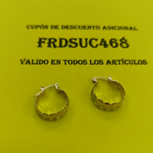 ARRACADAS PAR ORO COMBINADO 8 K 2,70 GRMS (SEMINUEVO)