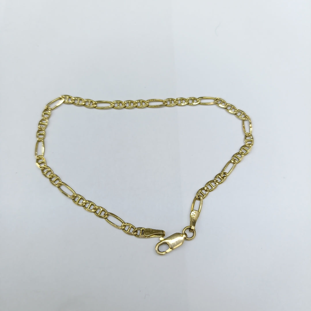 PULSERA ORO 14 K 3.2 GRMS (SEMINUEVO)