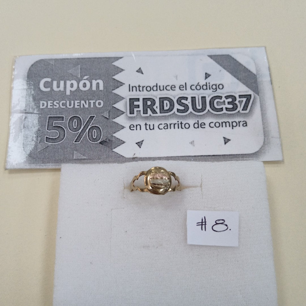ANILLITO ORO 10 K 1.5 GRMS (SEMINUEVO)