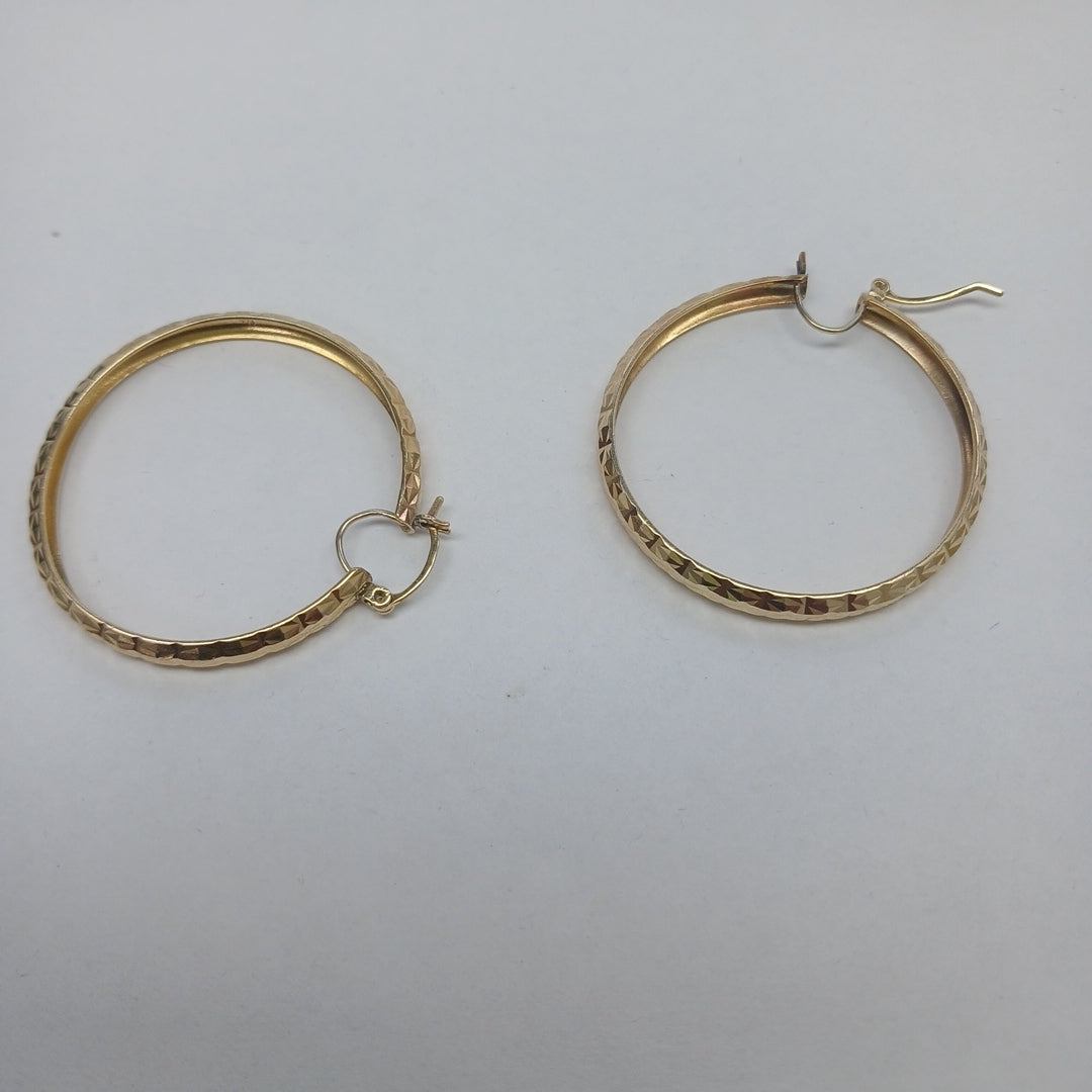 ARETES PAR ORO 14 K 6,90 GRMS (SEMINUEVO)