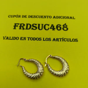 ARRACADAS PAR ORO 10 K 2,20 GRMS (SEMINUEVO)
