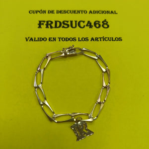 PULSERA ORO COMBINADO 10 K 6,00 GRMS (SEMINUEVO)