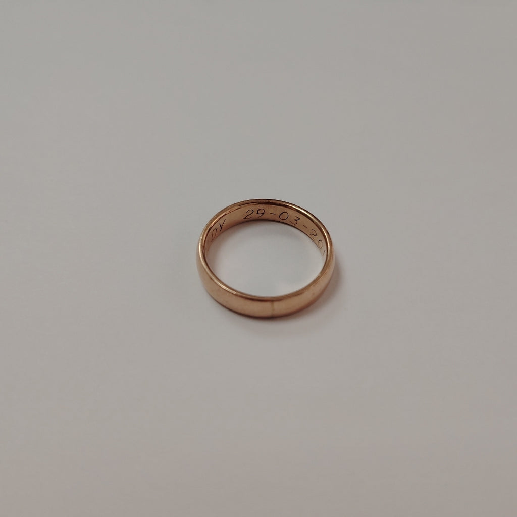 ARGOLLA ORO 14 K 3.7 GRMS (SEMINUEVO)