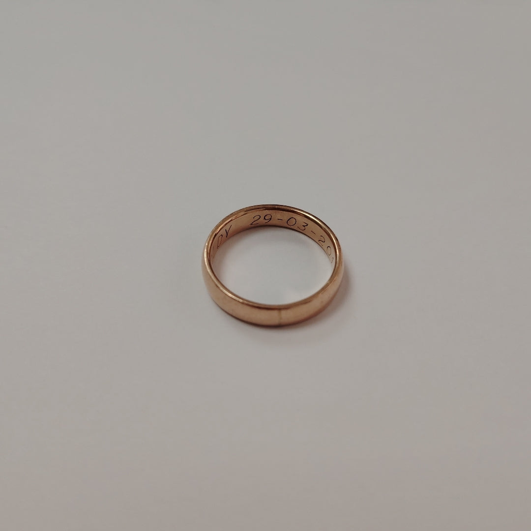 ARGOLLA ORO 14 K 3.7 GRMS (SEMINUEVO)