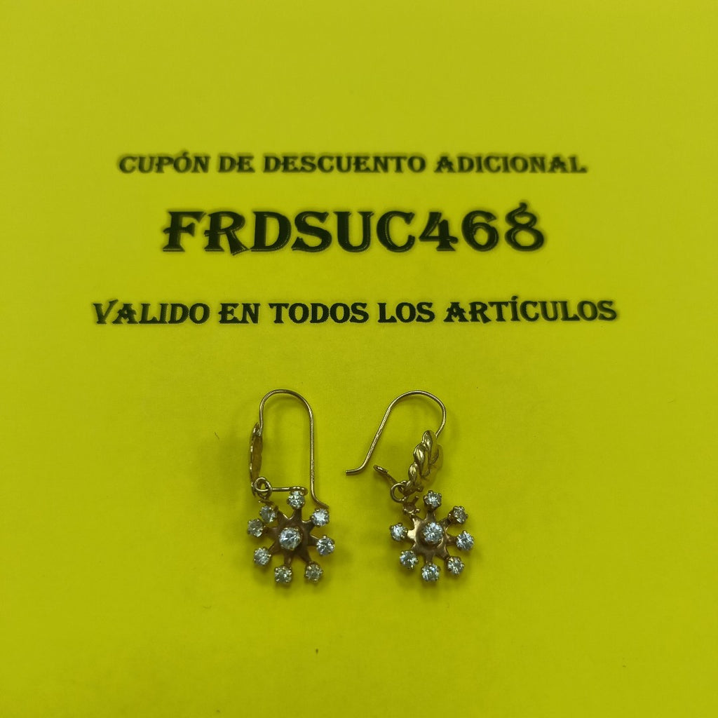 ARETES PAR ORO 10 K 1,90 GRMS (SEMINUEVO)