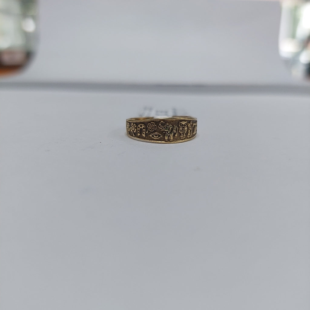 ARGOLLA DE LA SUERTE ORO 14 K 1,90 GRMS (SEMINUEVO)