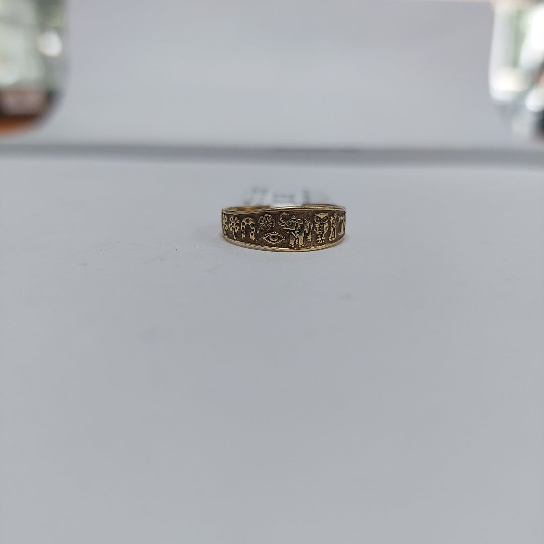 ARGOLLA DE LA SUERTE ORO 14 K 1,90 GRMS (SEMINUEVO)