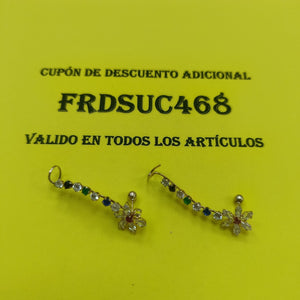 ARETES PAR ORO 10 K 1,70 GRMS (SEMINUEVO)