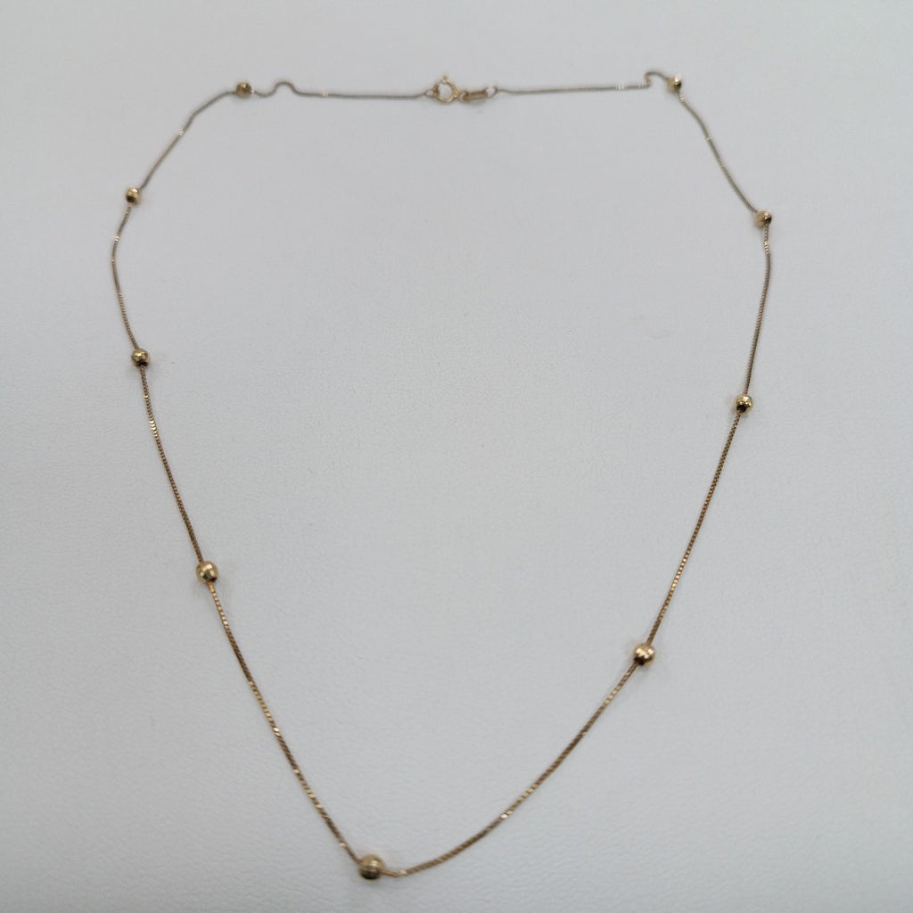 GARGANTILLA ORO 14 K 1,50 GRMS (SEMINUEVO)