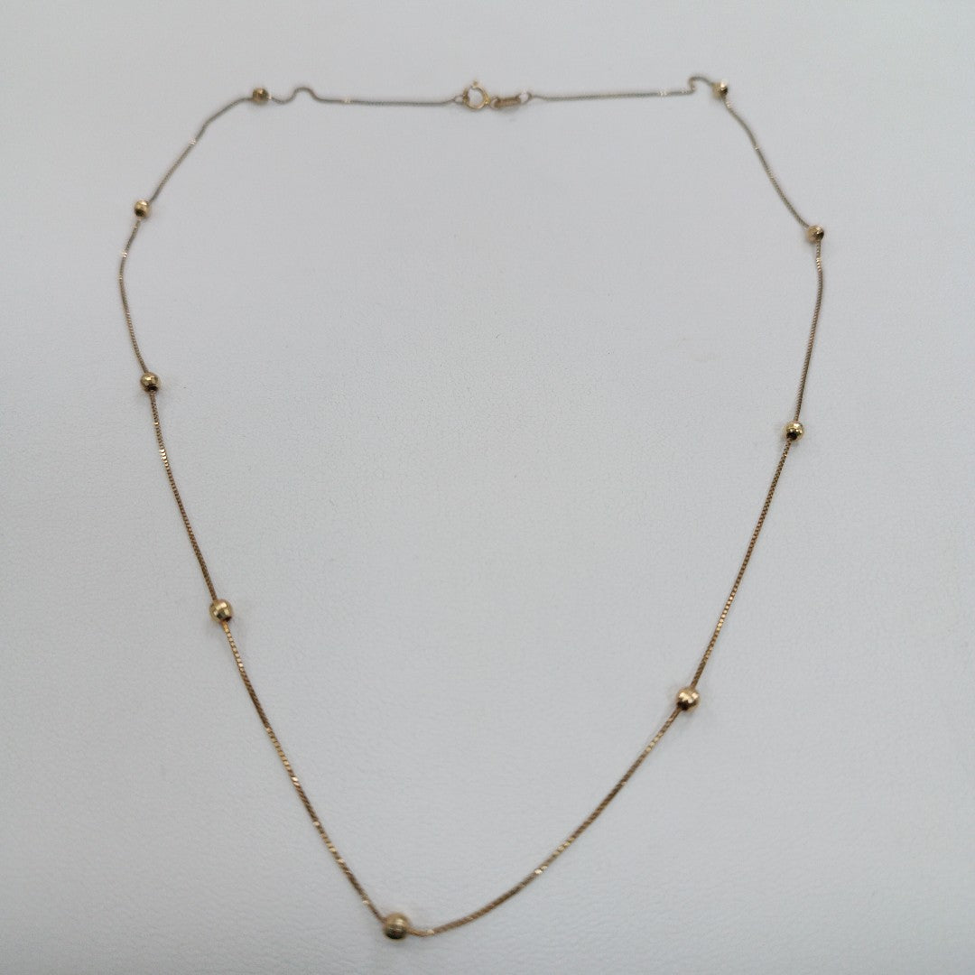 GARGANTILLA ORO 14 K 1,50 GRMS (SEMINUEVO)