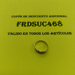 ANILLO DE GRADUACIÓN ORO 8 K 1,00 GRMS (SEMINUEVO)