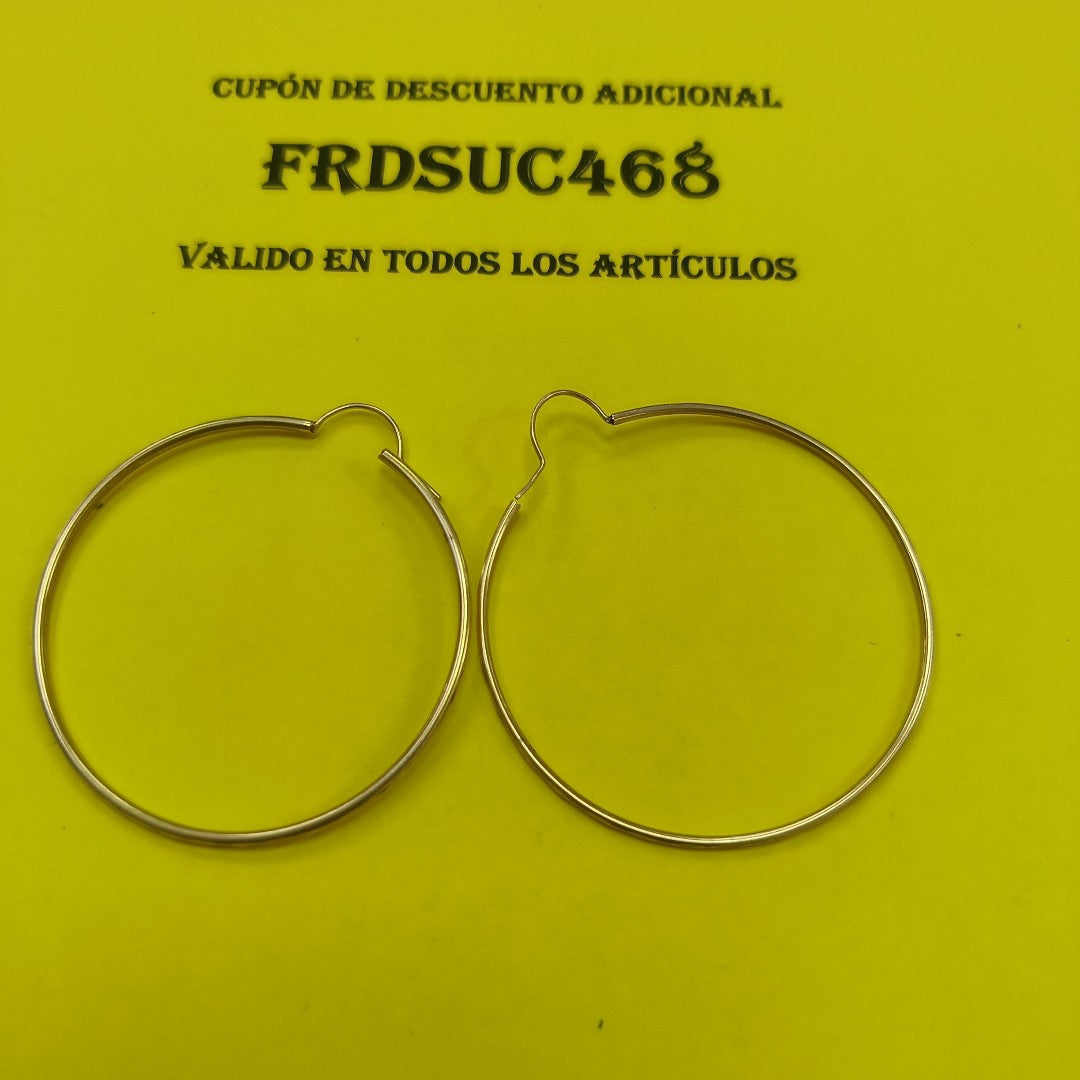 ARRACADAS PAR ORO 10 K 4,20 GRMS (SEMINUEVO)