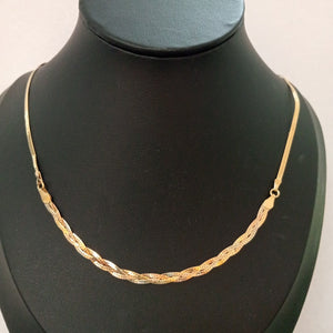 CADENA ORO COMBINADO 14 K 5.2 GRMS (SEMINUEVO)