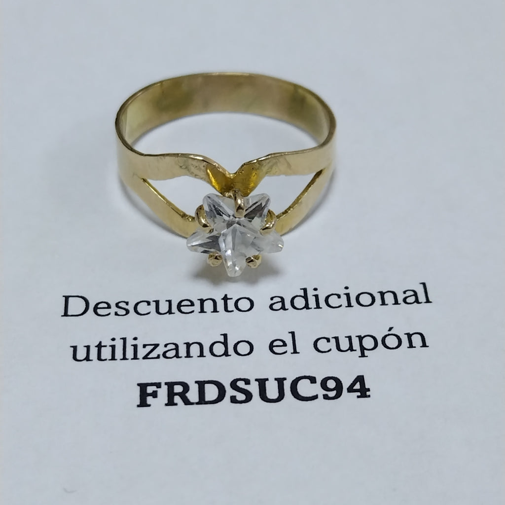 ANILLITO ORO 10 K 2.5 GRMS (SEMINUEVO)