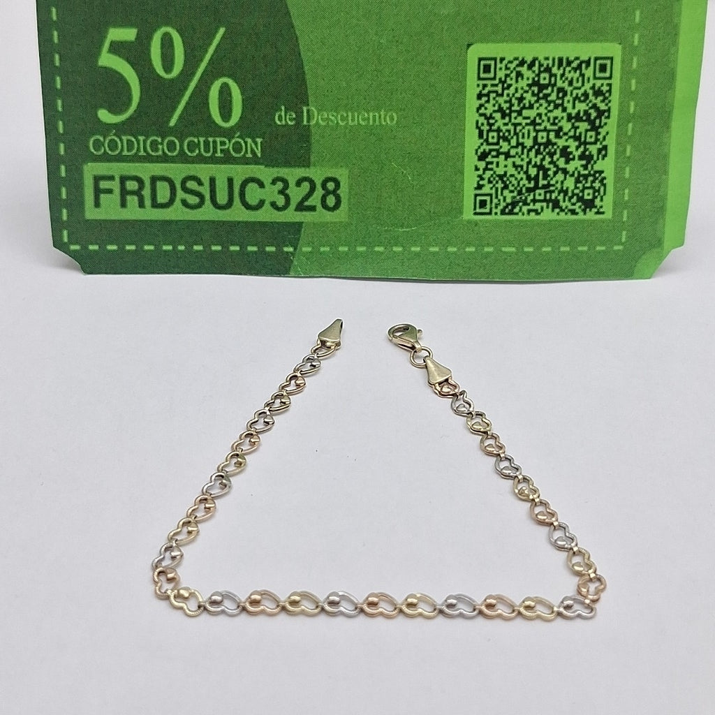 PULSERA ORO 14 K 2.6 GRMS (SEMINUEVO)