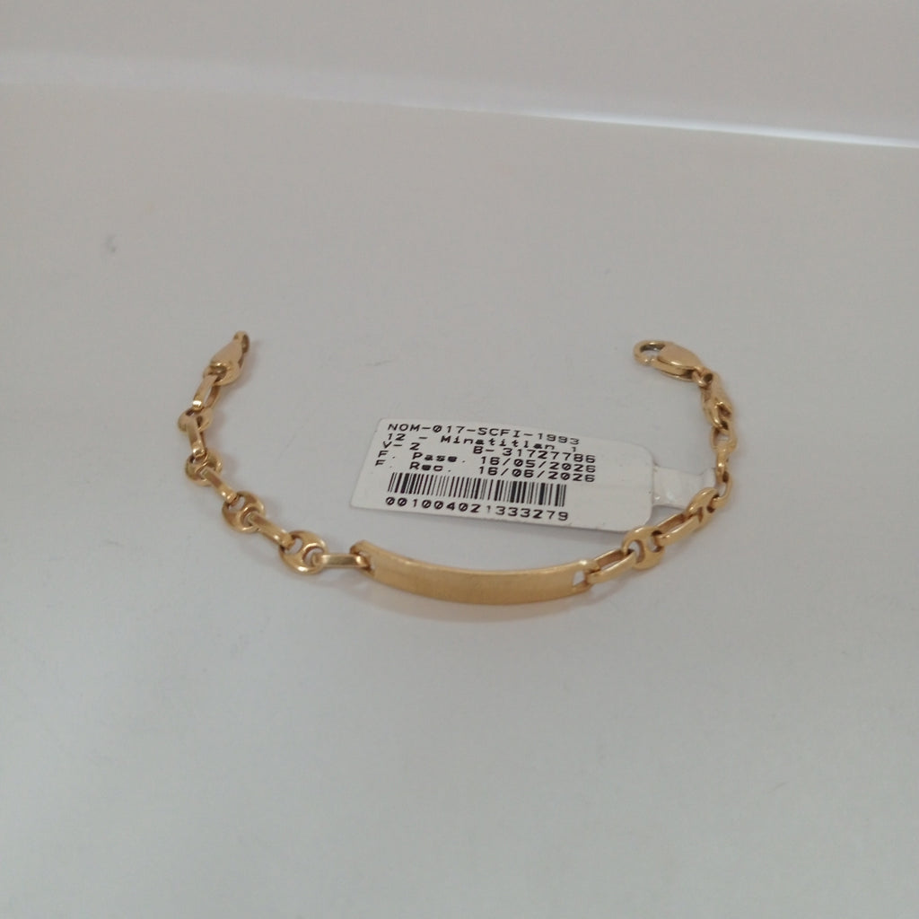 ESCLAVA ORO 14 K 4,00 GRMS (SEMINUEVO)