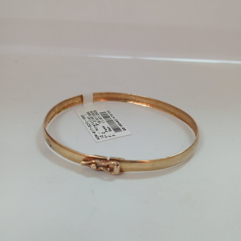 PULSERA RIGIDA ORO 14 K 5,30 GRMS (SEMINUEVO)