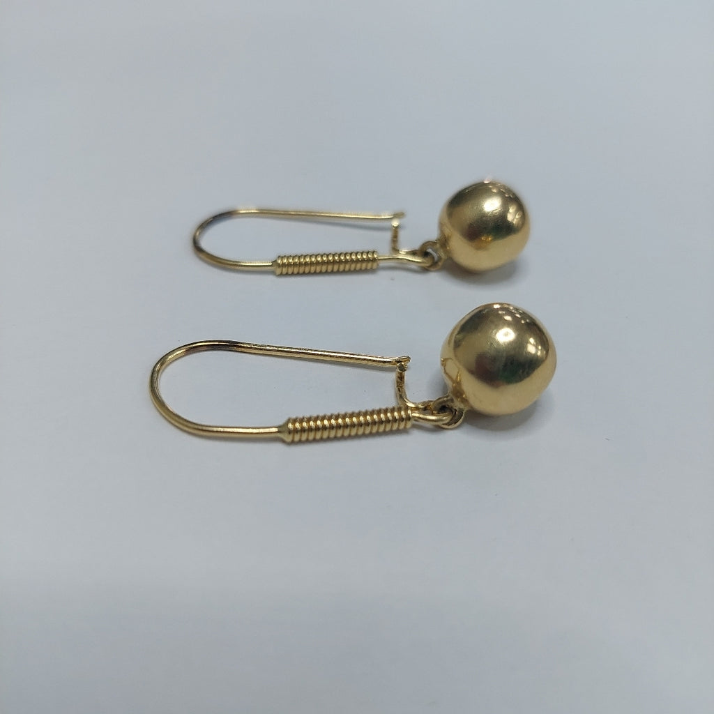 ARETES PAR ORO 14 K 4.1 GRMS (SEMINUEVO)
