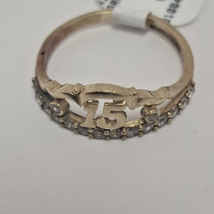 ANILLITO ORO 8 K 2 GRMS (SEMINUEVO)