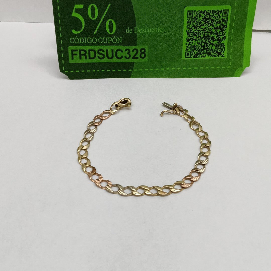 PULSERA ORO 14 K 5.3 GRMS (SEMINUEVO)