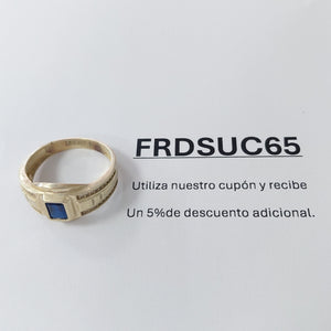 ANILLO ORO 10 K 3.8 GRMS (SEMINUEVO)