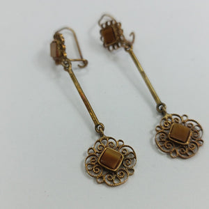ARETES PAR ORO 10 K 3,90 GRMS (SEMINUEVO)