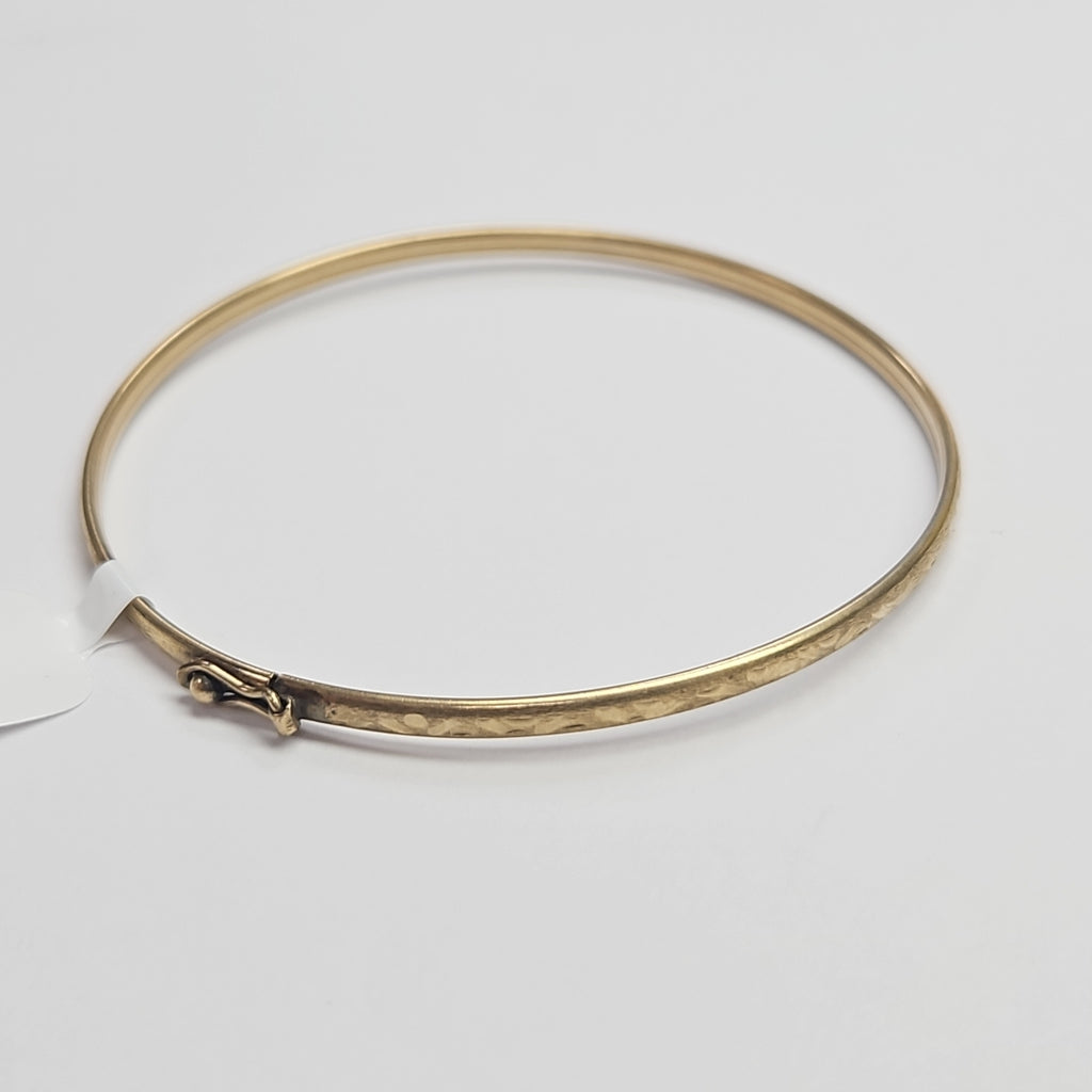 PULSERA RIGIDA ORO 10 K 4,90 GRMS (SEMINUEVO)