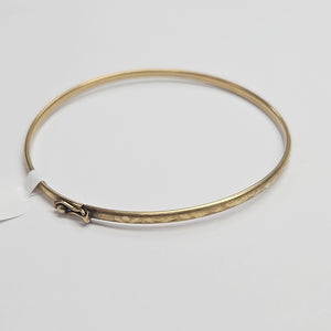 PULSERA RIGIDA ORO 10 K 4,90 GRMS (SEMINUEVO)