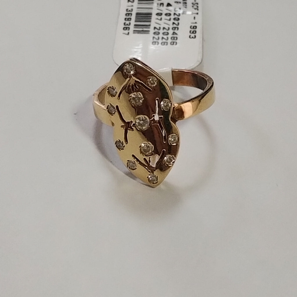ANILLO ORO 14 K 4.6 GRMS (SEMINUEVO)