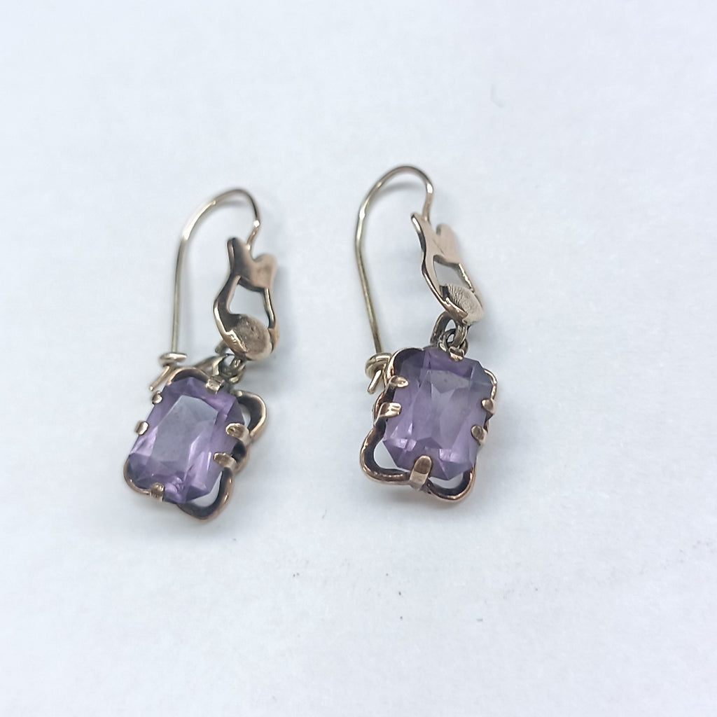 ARETES PAR ORO 8 K 2.2 GRMS (SEMINUEVO)