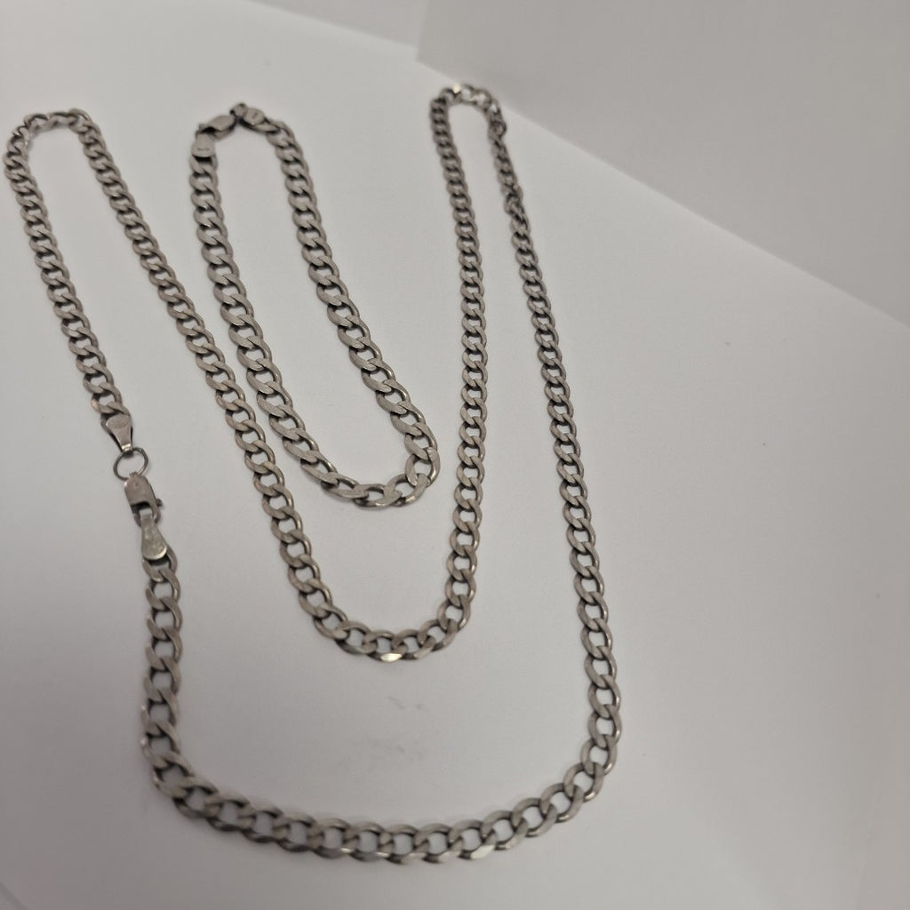 CADENA, PULSERA PLATA 29 GRMS (SEMINUEVO)