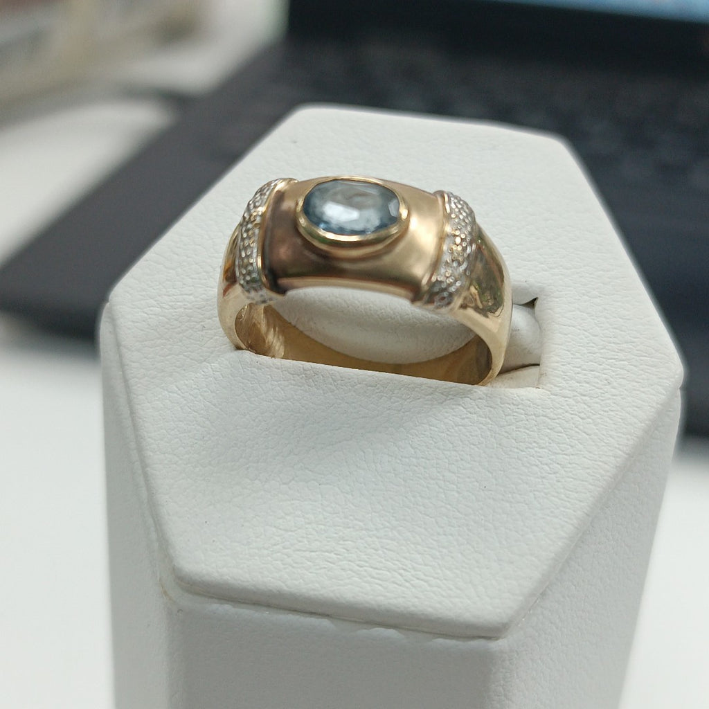 ANILLO ORO 14 K 4.7 GRMS (SEMINUEVO)