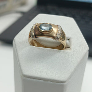 ANILLO ORO 14 K 4.7 GRMS (SEMINUEVO)
