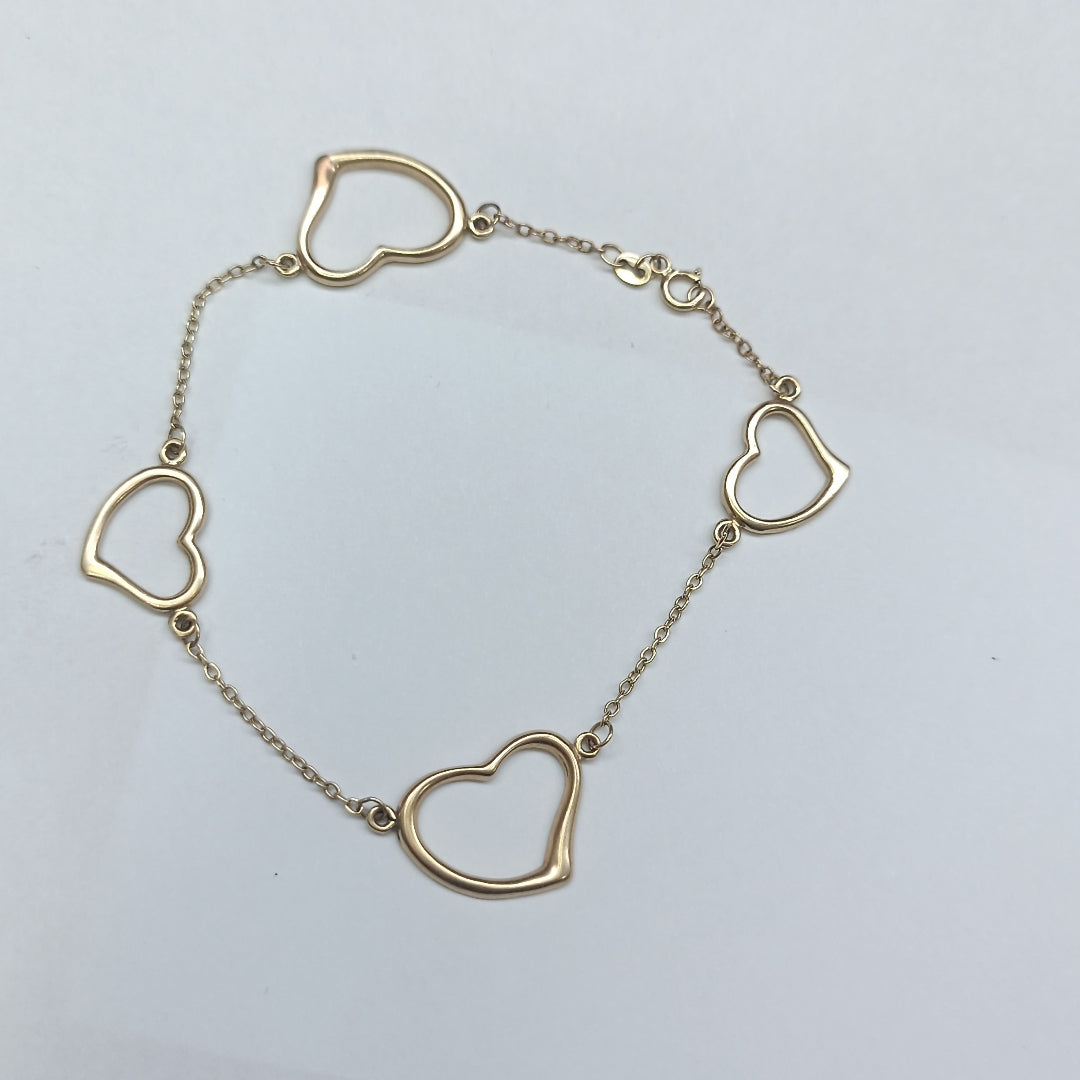 PULSERA ORO 14 K 3.9 GRMS (SEMINUEVO)