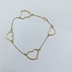 PULSERA ORO 14 K 3.9 GRMS (SEMINUEVO)