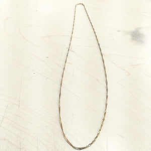 CADENA ORO COMBINADO 14 K 4.3 GRMS (SEMINUEVO)