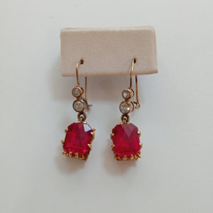 ARETES PAR ORO 10 K 5.9 GRMS (SEMINUEVO)