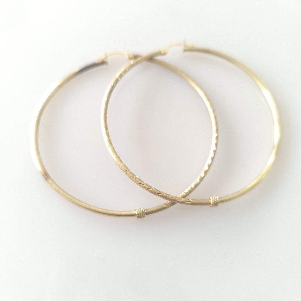 ARRACADAS PAR ORO 14 K 5.1 GRMS (SEMINUEVO)
