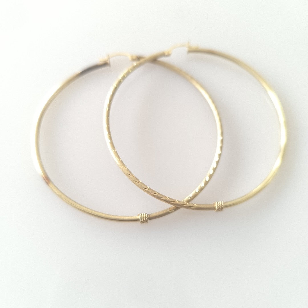 ARRACADAS PAR ORO 14 K 5.1 GRMS (SEMINUEVO)