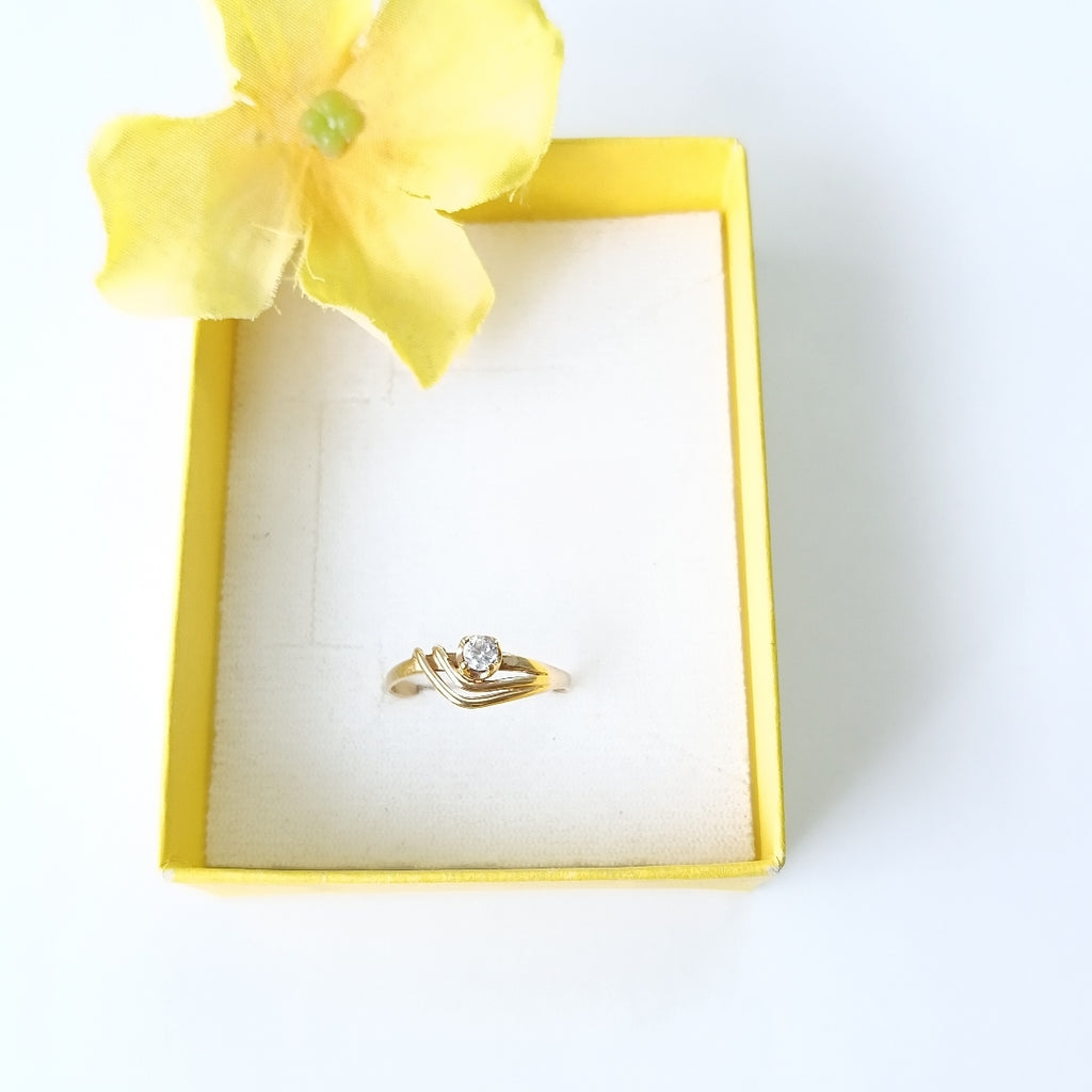 SOLITARIO ORO 10 K 1,40 GRMS (SEMINUEVO)