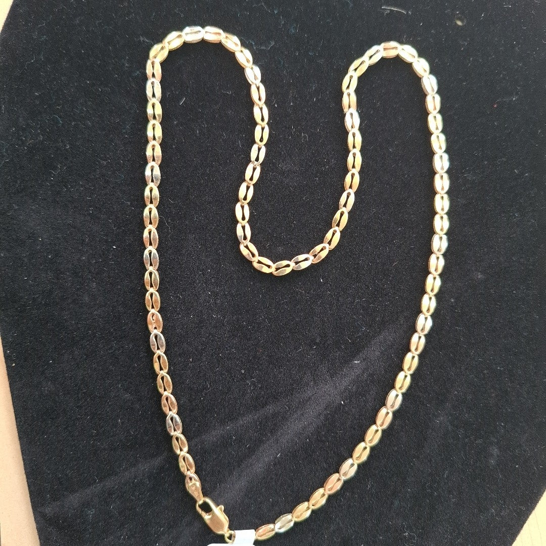 GARGANTILLA ORO, ORO COMBINADO 14 K 8.6 GRMS (SEMINUEVO)