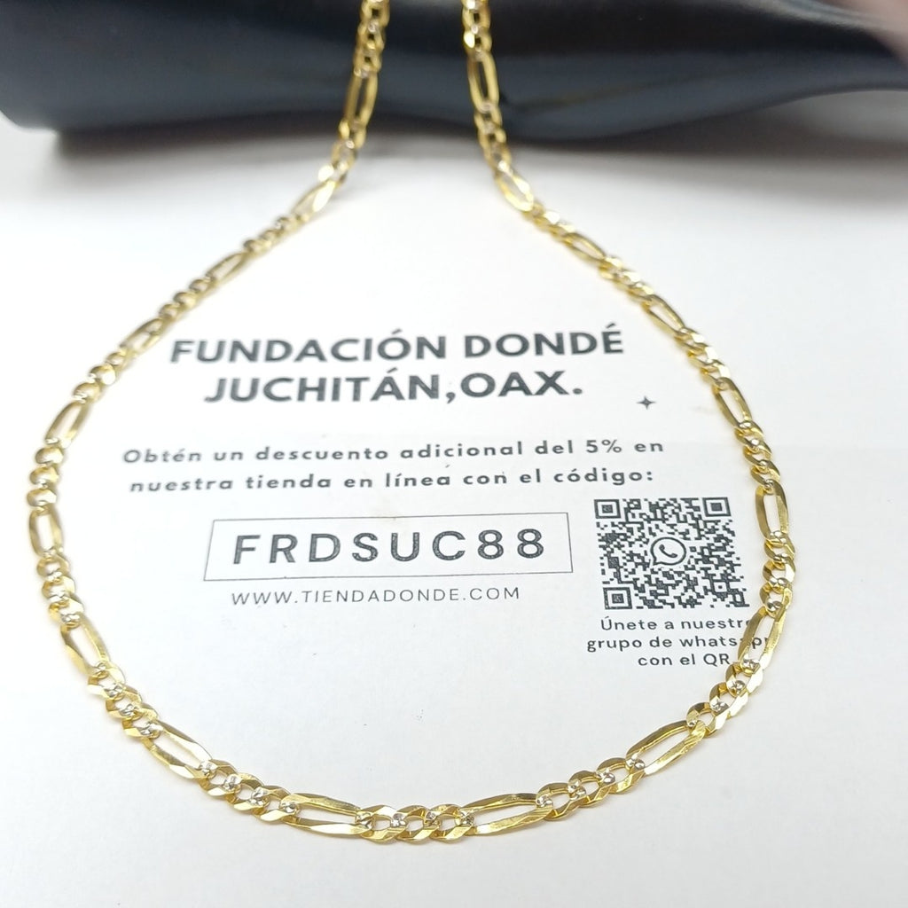 CADENA 3X1 10.4G 50 CM 14K (NUEVO)