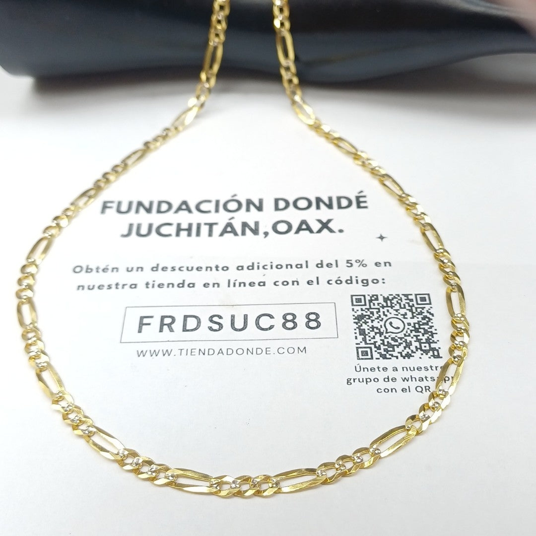 CADENA 3X1 10.4G 50 CM 14K (NUEVO)