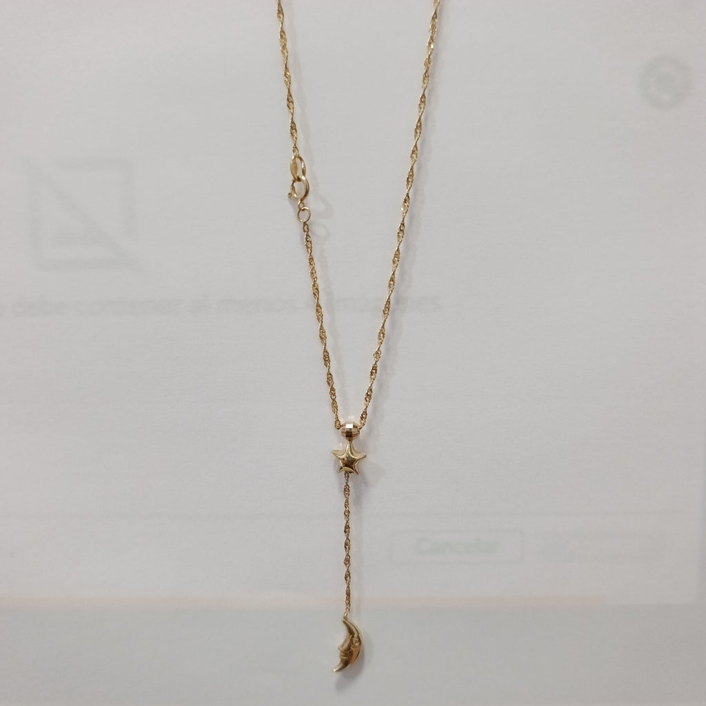 GARGANTILLA ORO 14 K 2,10 GRMS (SEMINUEVO)