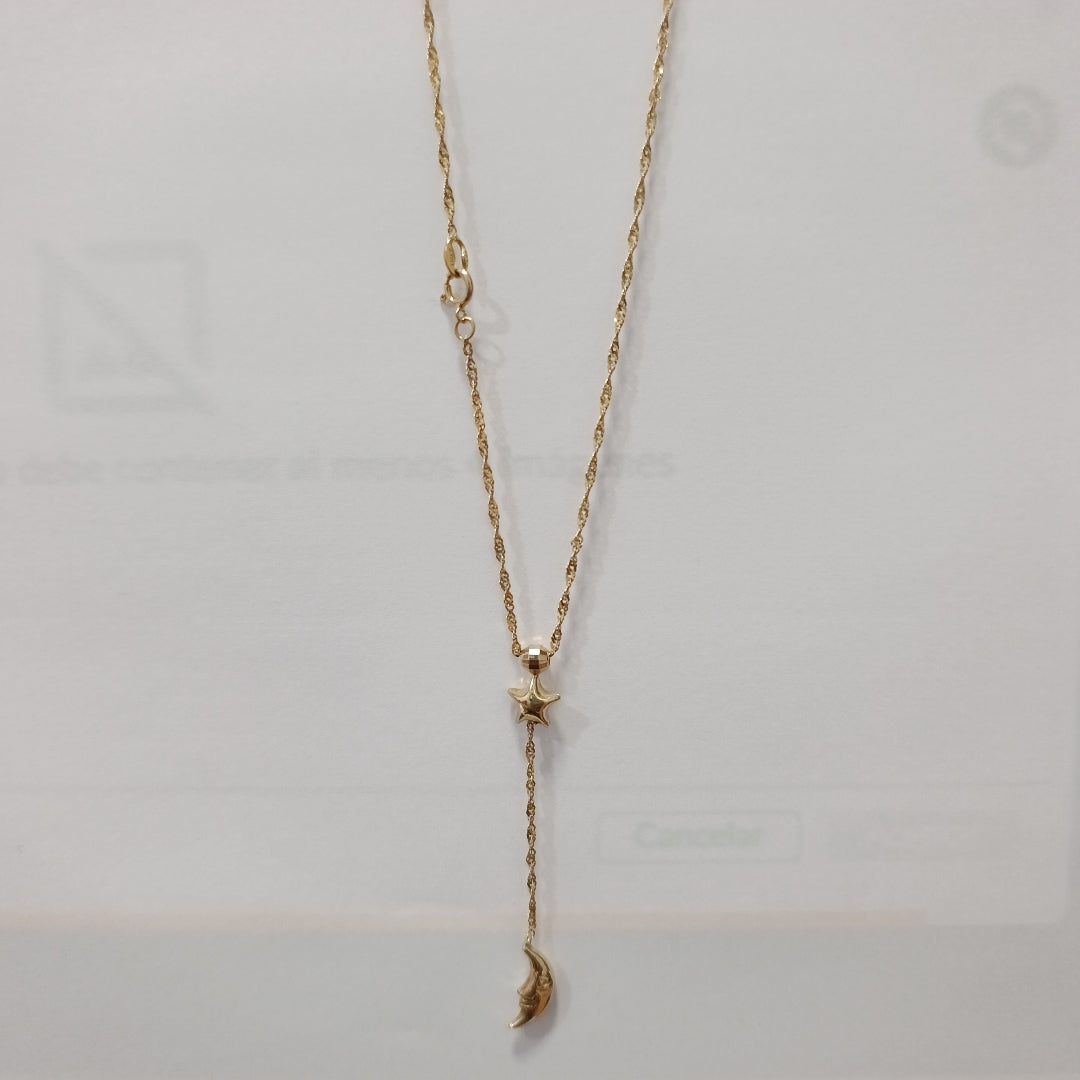 GARGANTILLA ORO 14 K 2,10 GRMS (SEMINUEVO)