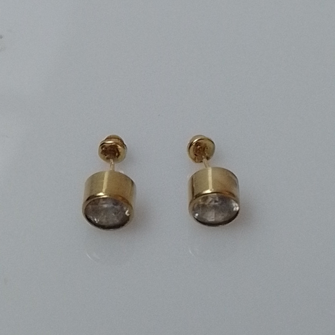 BROQUELES PAR ORO 10 K 1,00 GRMS (SEMINUEVO)