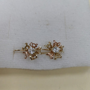 ARETES PAR ORO 10 K 1.5 GRMS (SEMINUEVO)